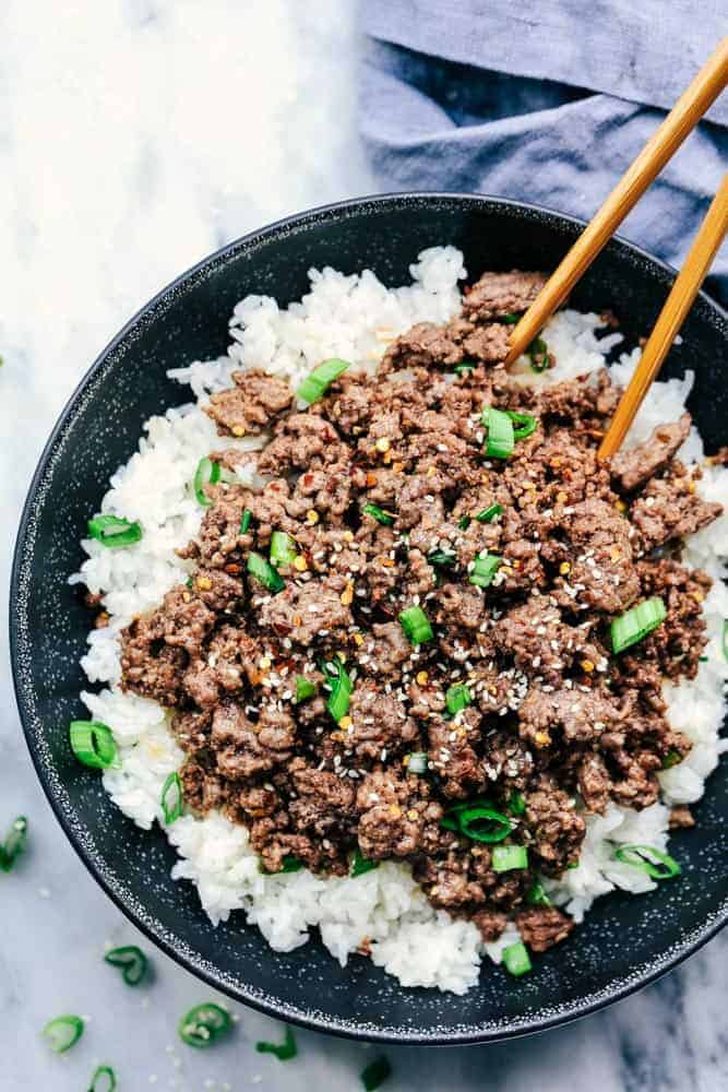 How To Prepare Korean Beef and Rice