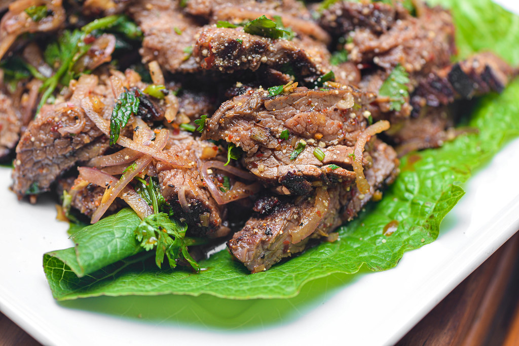 How To Prepare Thai Waterfall Beef Salad