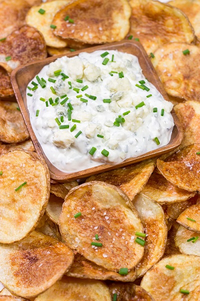 How To Prepare Blue Cheese Potato Chips