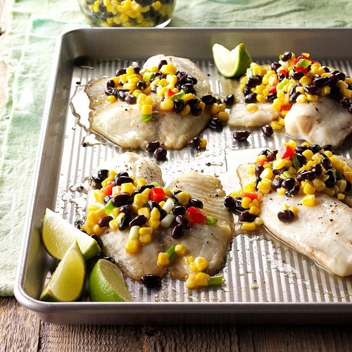 Recipe For Corn Salsa with Tilapia