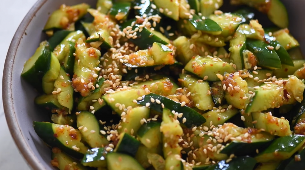 How to prepare Spicy Asian Cucumber Salad