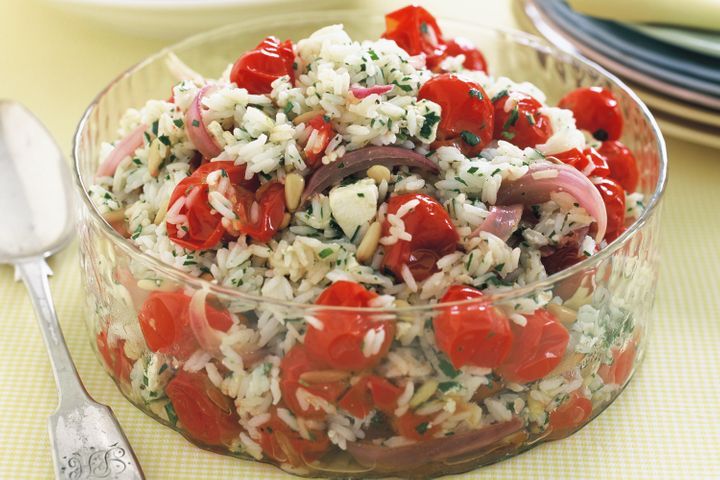 Salad Rice with Tomatoes