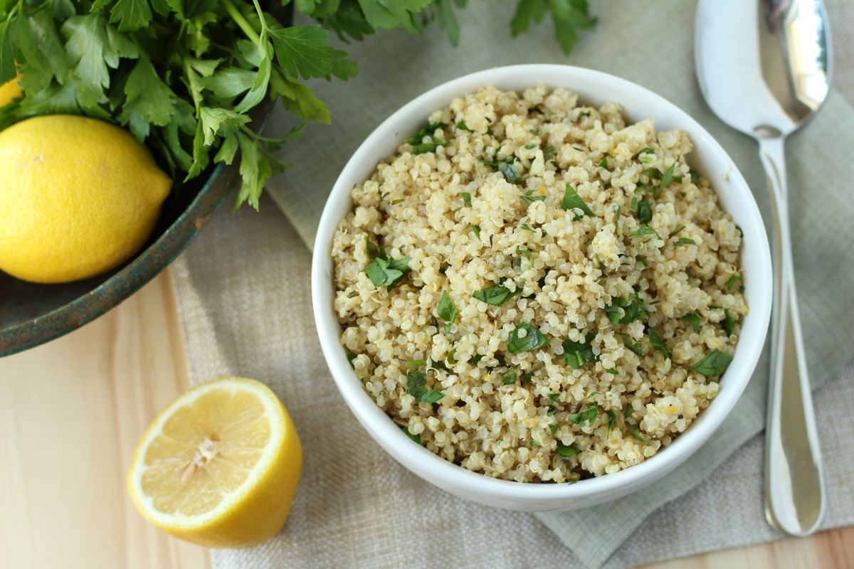 How To Prepare Lemon Herb Quinoa Salad